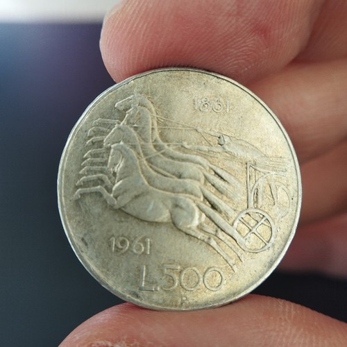 500 lire 1961 centenario - 1961,