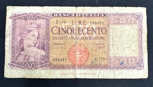 Repubblica italiana 500 lire - repubblica,