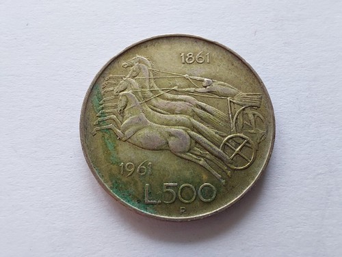 Italia 500 lire 1961 100