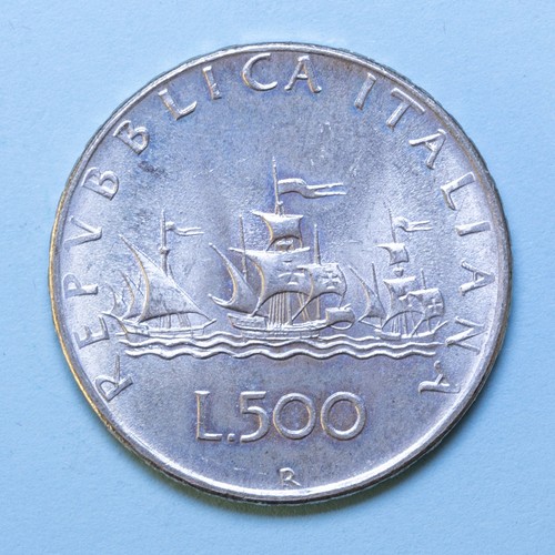 Repubblica italiana 500 - 500, lire