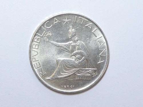 500 lire argento - lire, italia
