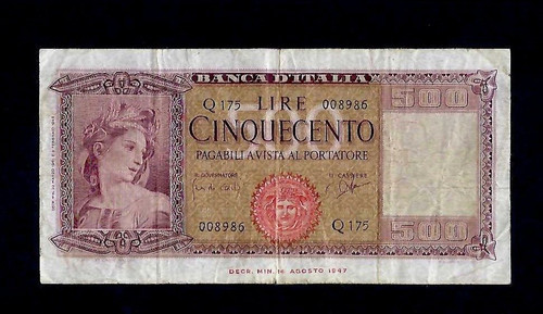 Repubblica italiana 500 - italiana,