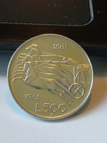 500 lire argento 1961 - 500,