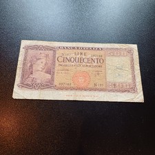 Banconota Repubblica Italiana