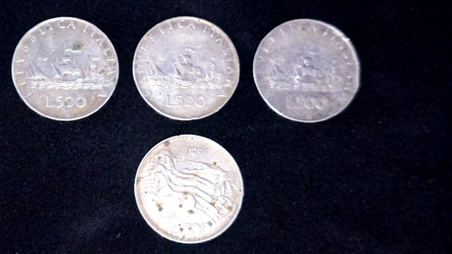 Monete 500 lire in - 4,