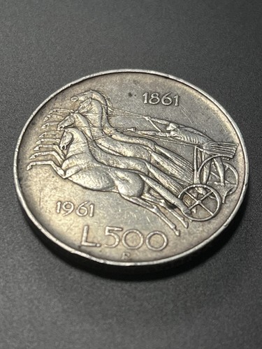 Moneta celebrativa 500 lire - celebrativa,