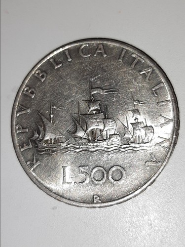 500 1000 lire argento e - 500,