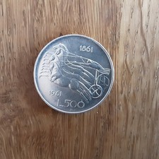 500 Lire argento del 1961
