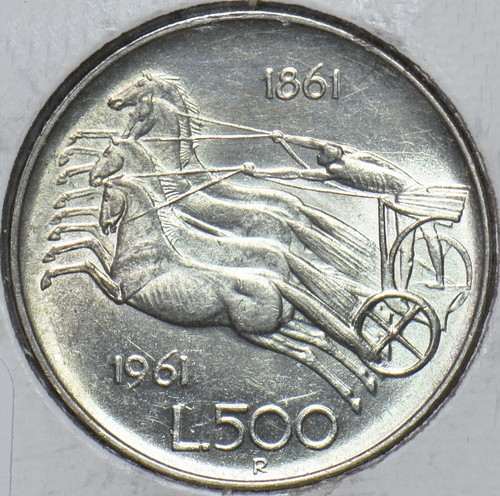 Italia 1961 500 - lire, cavallo
