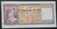 500 LIRE ORNATA DI SPIGHE