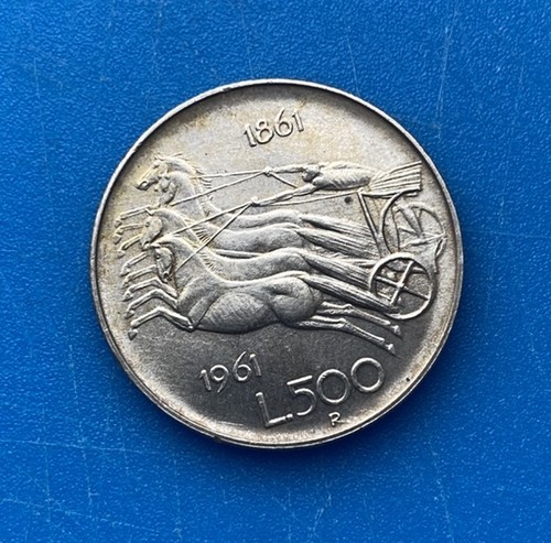 Argento italia 500 - argento, lire