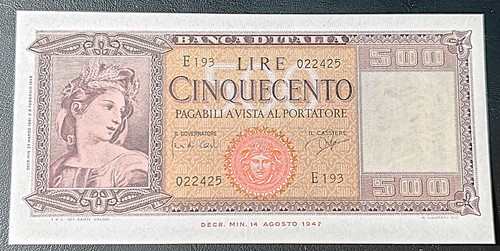 500 lire italia - 500, di