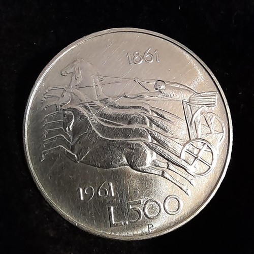 500 lire argento centenario - lire,