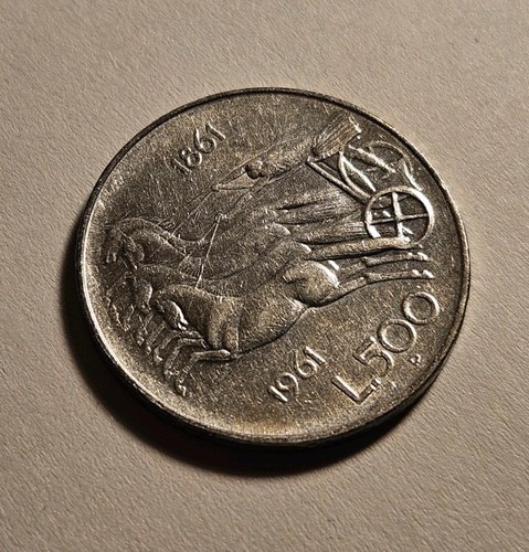500 lire centenario 1961 - 500,