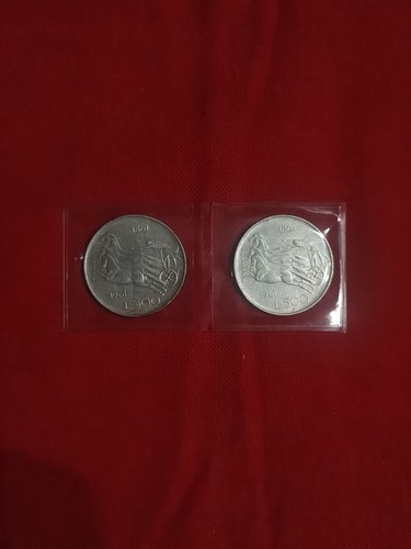 Lotto monete 500 - lotto,