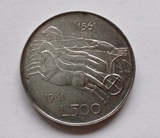 Moneta 500 Lire " Bighe "