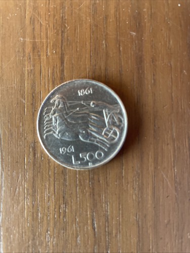 Moneta 500 lire - moneta,