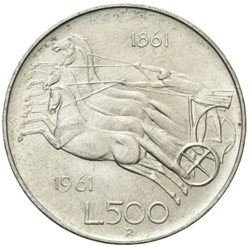 500 lire centenario unità - 500,