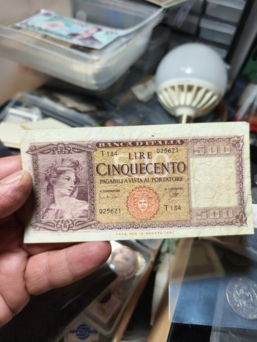 Banconota non comune 500 - banconota,