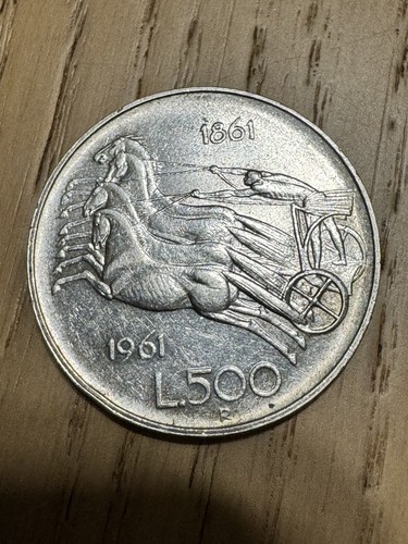500 lire 1961 argento errori - 1961,