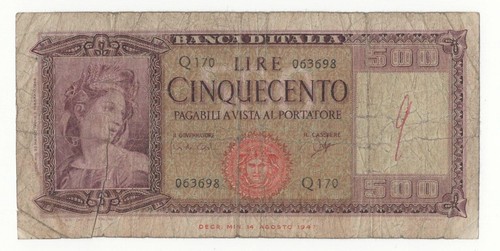 500 lire italia - 500, di