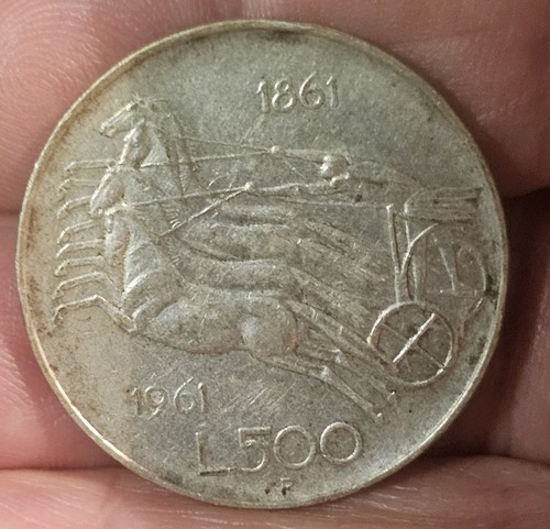 500 lire argento - 500,